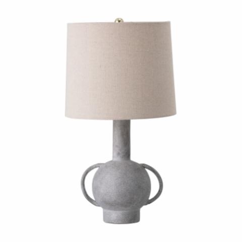Bordlampe, Grå, Terrakotta